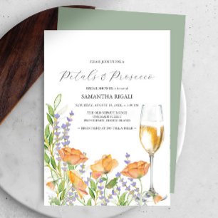 Pétalas de Flores Silvestres & Prosecco Chá de Noi