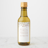 Pétalas e Prosecco Chá de Bebê de Flores Silvestre
