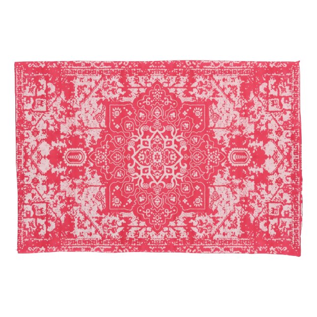 Pétalas Rosa em Sonhos Kilim (Frente)