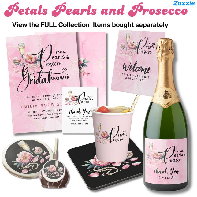 Petals Pérolas Chá de panela Prosecco (Criador carregado)
