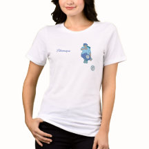 Petanca, jogadora de bocha feminina de azul