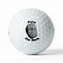 Pete, as bolas de golfe Rock Pro-V1