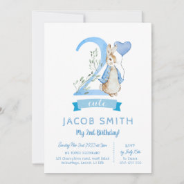 Peter Cobit bebê segundo convite de aniversário ra