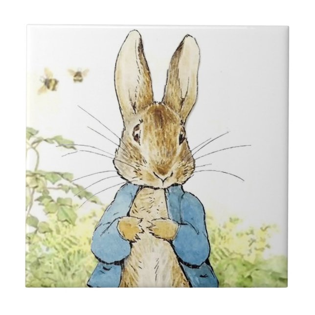 "Peter in Lettuce Patch", por Beatrix Potter (Frente)