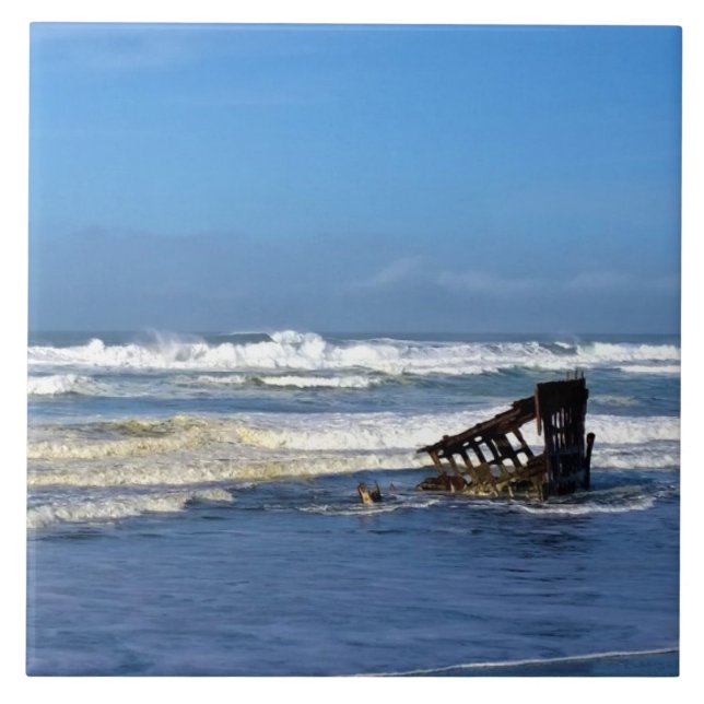 Peter Iredale Shipwreck, Costa do Oregon (Frente)