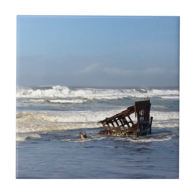 Peter Iredale Shipwreck, Costa do Oregon (Frente)