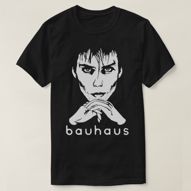 Peter Murphy - Camiseta Clássica Bauhaus (Frente do Design)