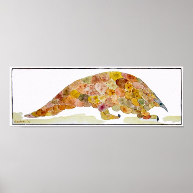 Peter Pangolin Poster (Frente)