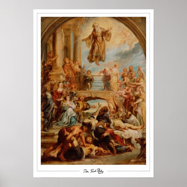 Peter Paul Rubens Zedign Art Poster nº 19 (Frente)