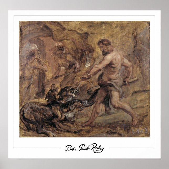 Peter Paul Rubens Zedign Art Poster nº 196 (Frente)