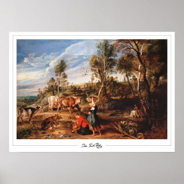 Peter Paul Rubens Zedign Art Poster nº 2 (Frente)