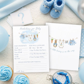 Peter Rabbit Baby Shower Predictions and Advice