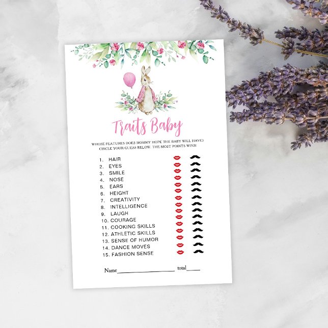 Peter Rabbit Baby Traits Game (Criador carregado)