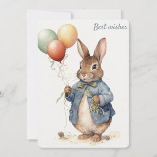 Peter Rabbit Cartão de saudação