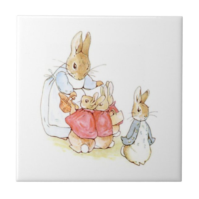Peter Rabbit e suas Irmãs (por Beatrix Potter) (Frente)