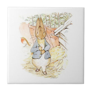 Peter Rabbit in the Garden (por Beatrix Potter)