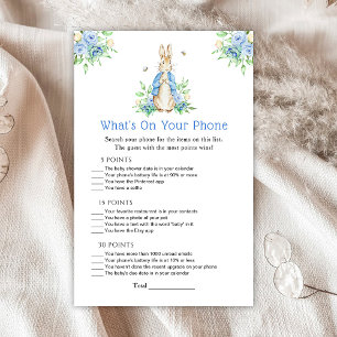 Peter Rabbit O que há no seu jogo de bebês?