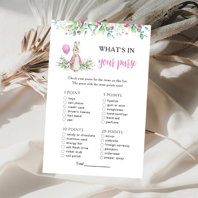 Peter Rabbit O que há no seu Jogo do Bebê da Bolsa (Criador carregado)