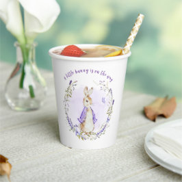 Peter Rabbit Purple Chá de fraldas