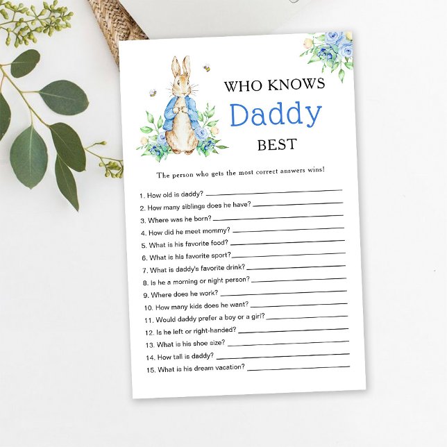 Peter Rabbit Quem sabe o melhor jogo do Pai (Criador carregado)