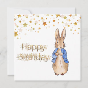 Peter the Rabbit Happy Birthday
