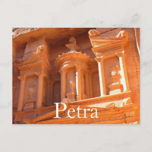 Petra, cartão postal Jordan