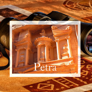 Petra, cartão postal Jordan