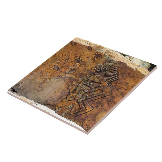 Petroglyph do jogador de Kokopelli Saxaphone (Lateral)