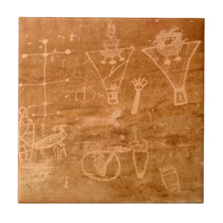 Petroglyphs da garganta de Sego - primaveras de