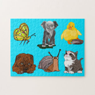 Pets Friends Jigsee Quebra-cabeça Gift