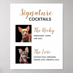 Pets Signature Bebe Cocktail Poster