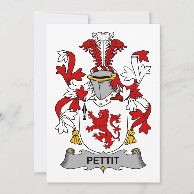 Pettit Family Crest (Frente)