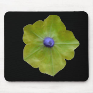 Petunia Green e Blue Mousepad