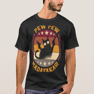 Pew Madafakas Cats Tops Summer Vestis Pijama Pe