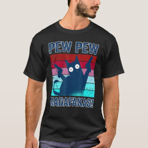 Pew Madafakas Cats Tops Summer Vestis Pijama Pew