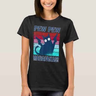 Pew Madafakas Cats Tops Summer Vestis Pijama Pew