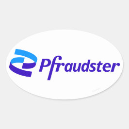 Pfraudster - Etiquetas paroquianas do logotipo Pfi
