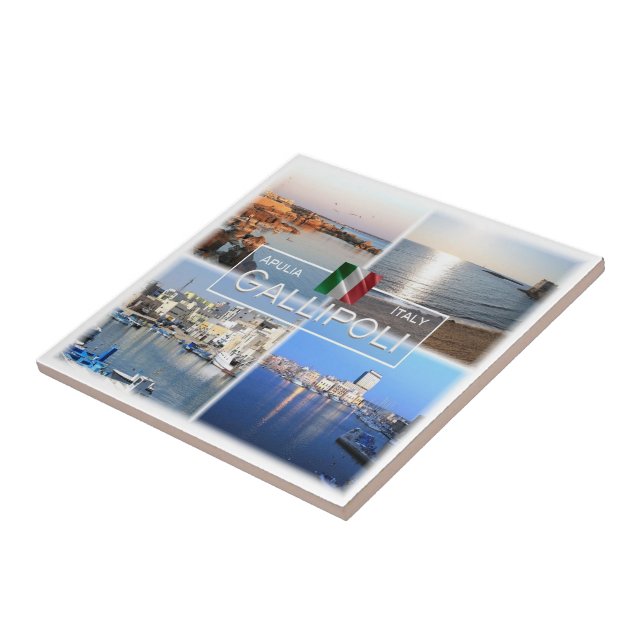 PGL018 GALLIPOLI, SALENTO, Apúlia, (Lateral)