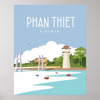 Phan Thiet vietnam | POSTER DE VIAGENS