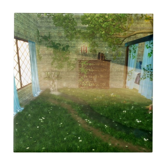 Phantastes: Em Azulejo De Fada/Trivet (Frente)