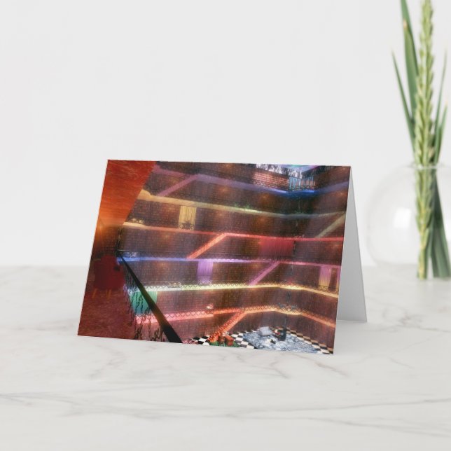 Phantastes: O Cartão da Biblioteca do Palácio (Frente)