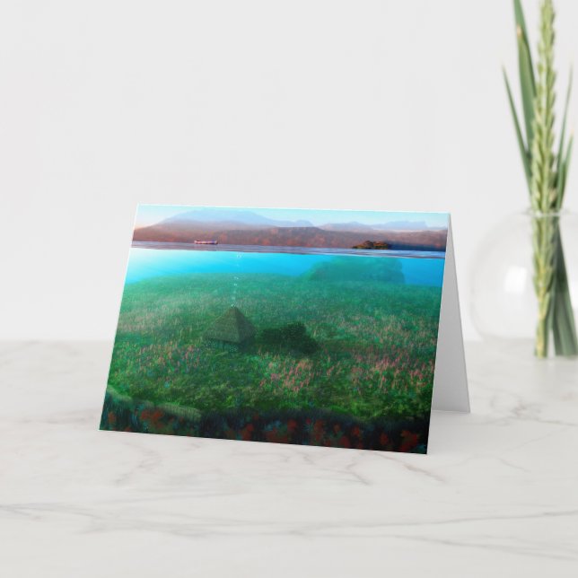 Phantastes: O Cartão de Algodão da Ilha (Frente)