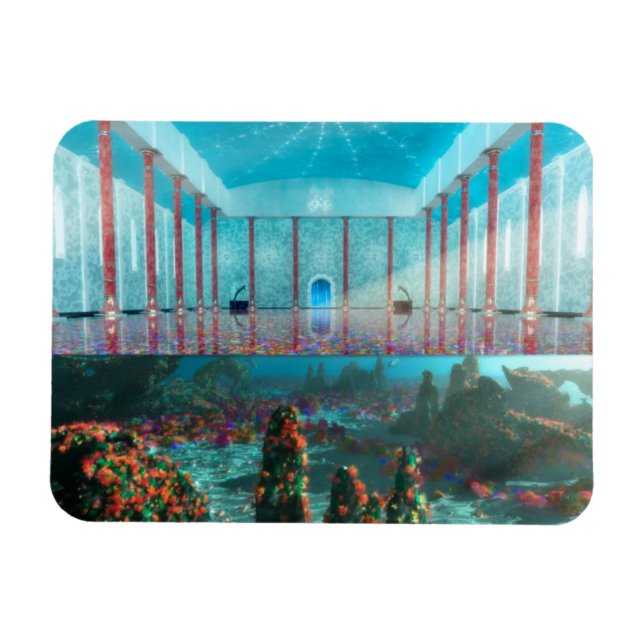 Phantastes: O Ímã Flexível Da Banheira Da Fada (Horizontal)