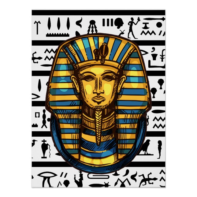 Pharaoh of Egypt Poster / Pôster Faraó do Egito (Frente)