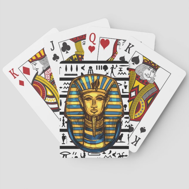 Pharaoh Playing Cards / Cartas de Baralho Faraó do (Verso)