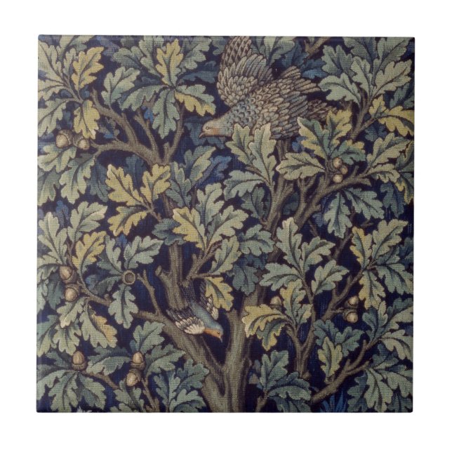 Pheasant Pássaro Árvore Floresta William Morris (Frente)