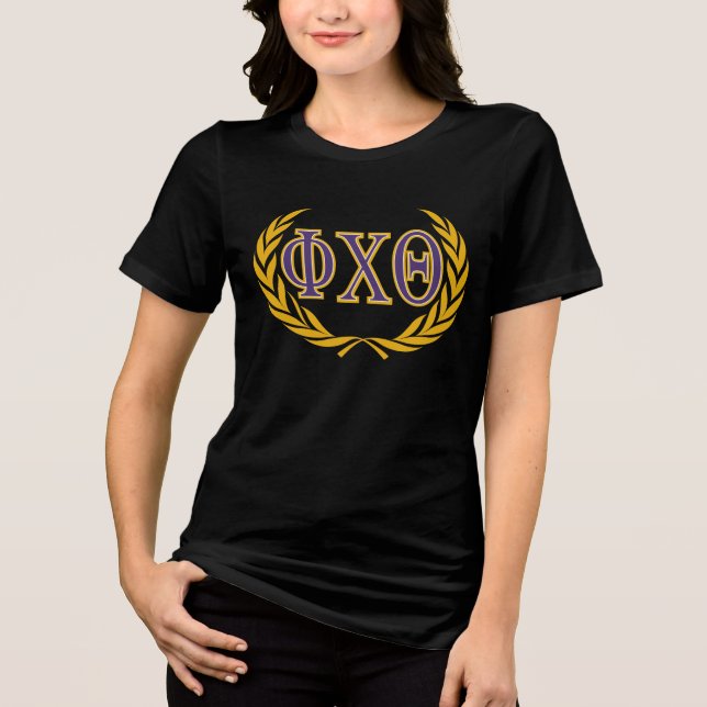 Phi Chi Theta | Grego com Coroa (Frente)