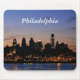 Philadelphfia em Mousepad crepuscular