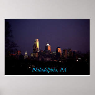 Philadelphfia, poster da skyline do PA