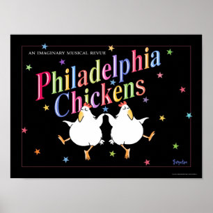 PHILADELPHIA CHICKENS poster por Sandra Boynton